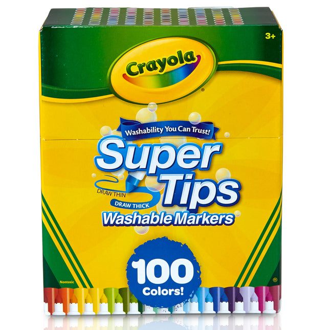 Crayola Super Tips Markers - Pack of 100
