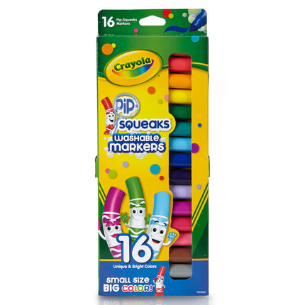 Crayola Washable Pipsqueaks Markers- Pack of 16