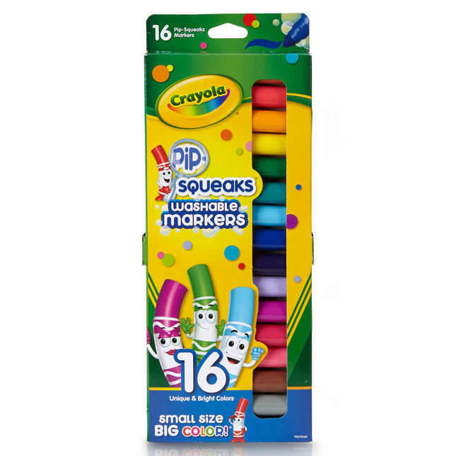 Crayola Washable Pipsqueaks Markers- Pack of 16