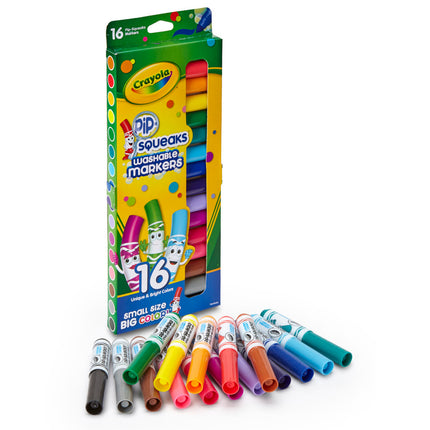 Crayola Washable Pipsqueaks Markers- Pack of 16