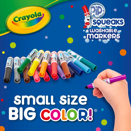 Crayola Washable Pipsqueaks Markers- Pack of 16