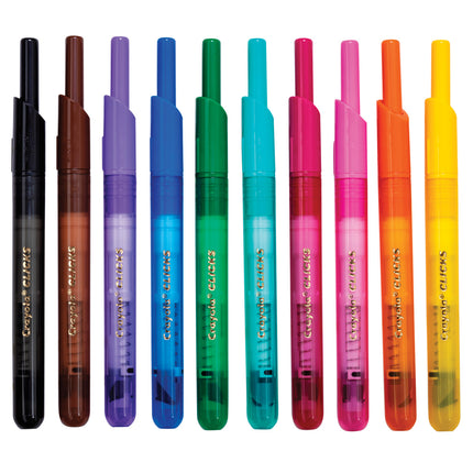 Crayola Clicks Retractable Markers - Pack of 10