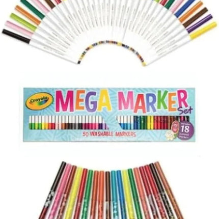 Crayola Mega Marker Set of 50