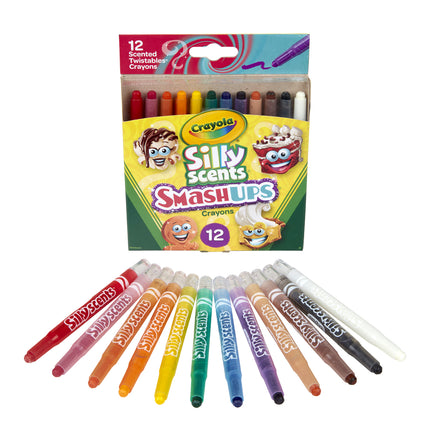 Crayola Smash Ups Mini Twistables Crayons - Pack of 12