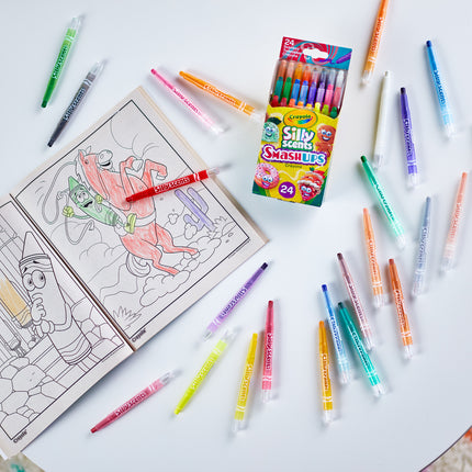 Crayola Smash Ups Mini Twistables Crayons - Pack of 24