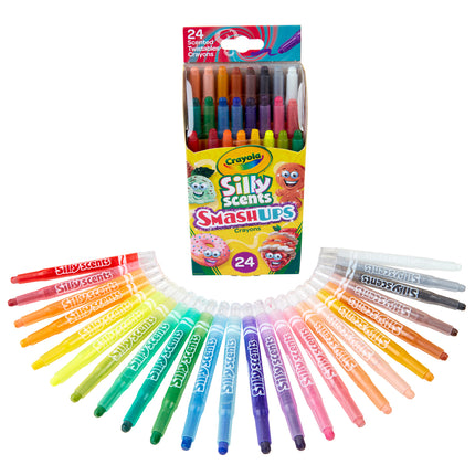 Crayola Smash Ups Mini Twistables Crayons - Pack of 24
