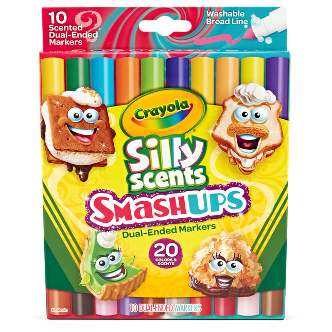 Crayola Smash Ups Dual Ended Markers - Pack of 10