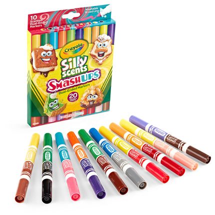 Crayola Smash Ups Dual Ended Markers - Pack of 10