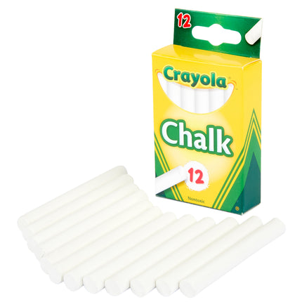 Crayola Chalk White - Pack of 12