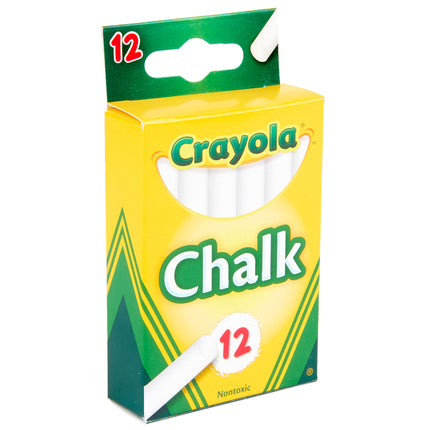 Crayola Chalk White - Pack of 12