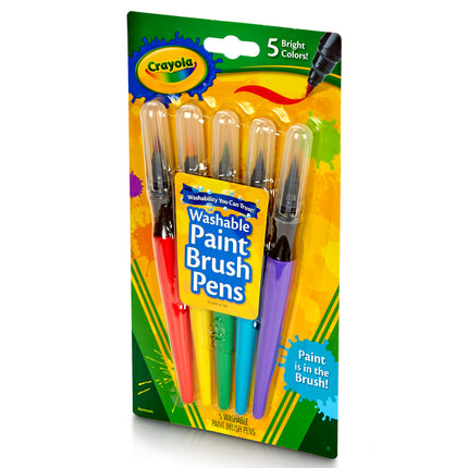 Crayola Washable Paint Brush Pens - Pack of 5