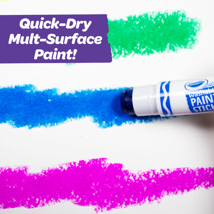 Crayola Washable Paint Sticks - Pack of 6