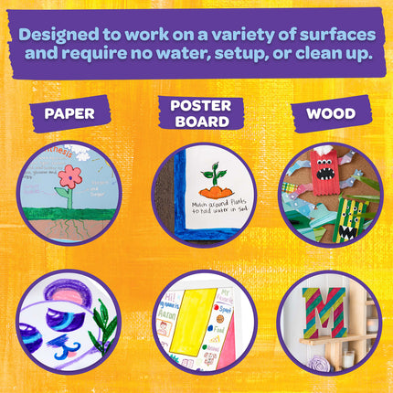 Crayola Washable Paint Sticks - Pack of 6