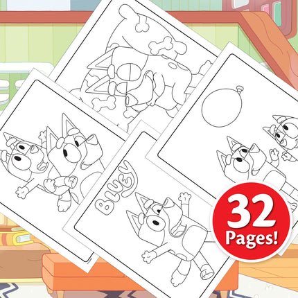 Crayola Color & Sticker Bluey