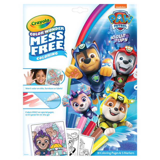 Crayola Color Wonder Foldalope Paw Patrol