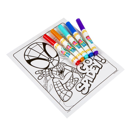 Crayola Colour Wonder Foldalope Spidey & His Amazing Friends