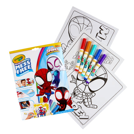 Crayola Colour Wonder Foldalope Spidey & His Amazing Friends
