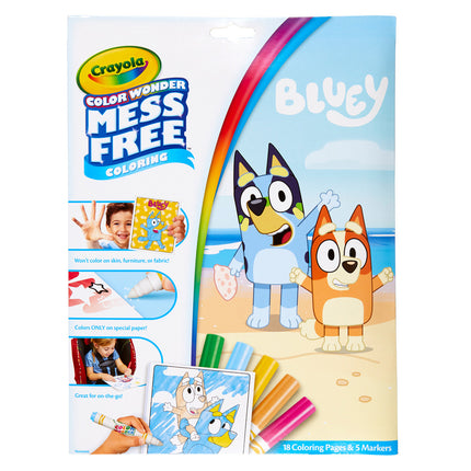 Crayola Colour Wonder Foldalope Bluey