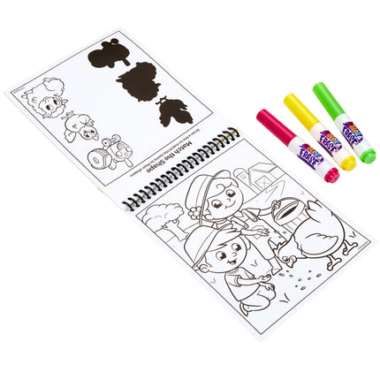Crayola Colour & Erase Reusable Activity Pad On the Farm