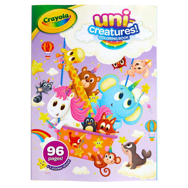 Crayola Colouring Book - Uni-Creatures