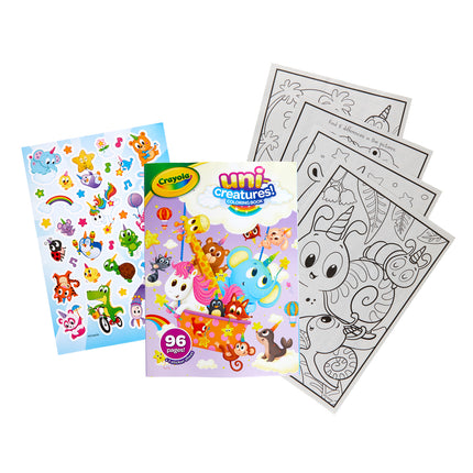 Crayola Colouring Book - Uni-Creatures