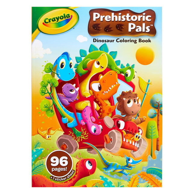 Crayola Colouring Book - Prehistoric Pals