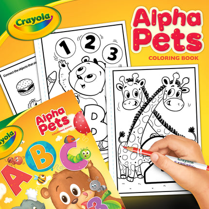 Crayola Colouring Book - Alpha Pets