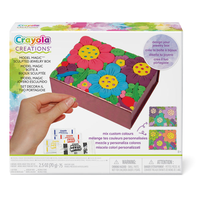 Crayola Creations Model Magic Sculpture Jewellery Box