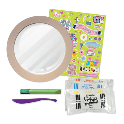 Crayola Creations Model Magic Daisy Mirror Kit