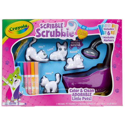 Crayola Scribble Scrubbie - Pets Bath Tub Play Set