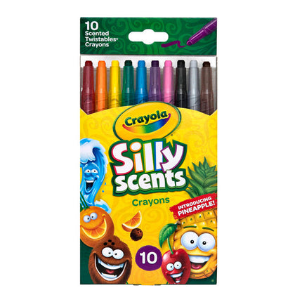 Crayola Silly Scents Twistable Crayons - Pack of 10