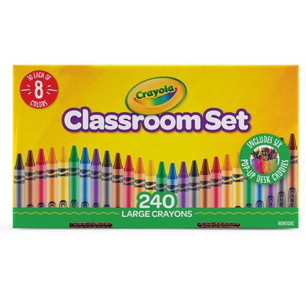 Crayola Large Crayons Classroom Pack 240