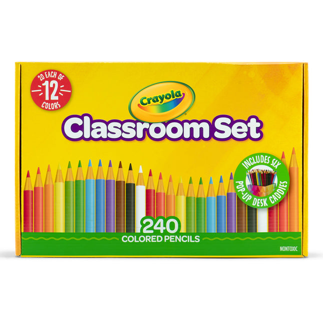 Crayola Colored Pencils Classroom Pack 240