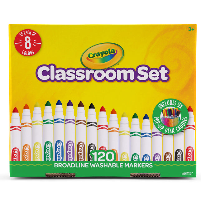 Crayola Broadline Markers Classroom Pack 120
