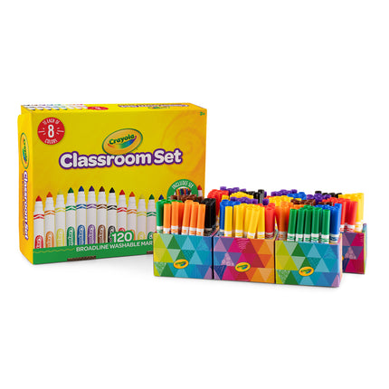 Crayola Broadline Markers Classroom Pack 120