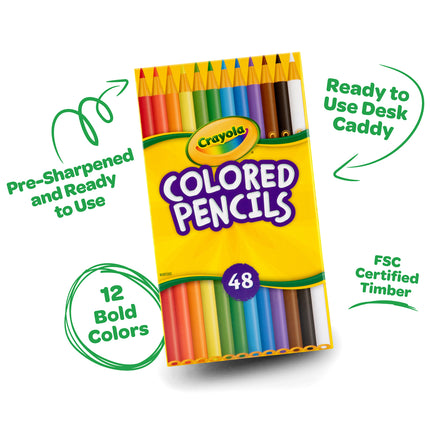 Crayola Colored Pencils Share Pack 48
