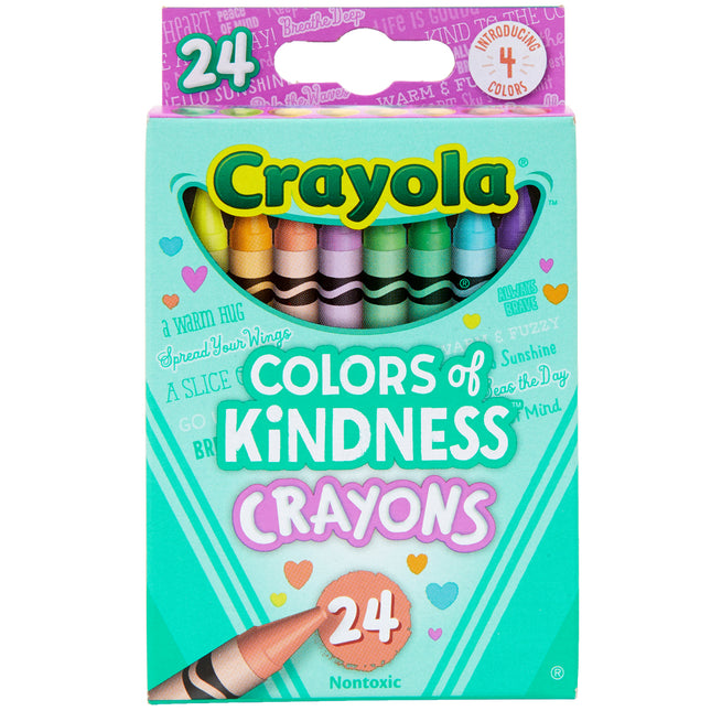 Crayola Colors of Kindness Crayons - Pack of 24