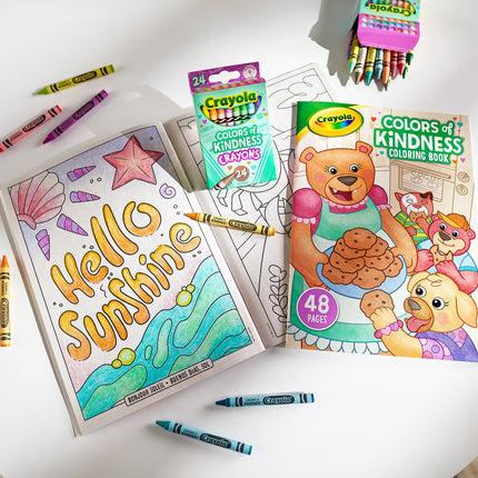 Crayola Colouring Pages - Colours of Kindness