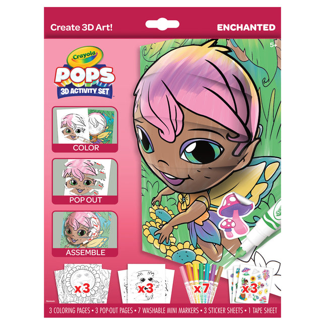 Crayola POPS 3-D Activity Enchanted Set