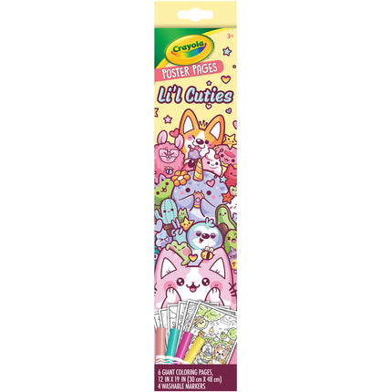 Crayola Poster Pages - Lil Cuties