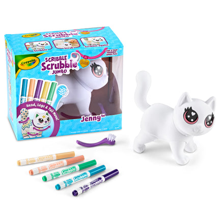 Crayola Scribble Scrubbie - Poseable Jumbo Pet - Jenny