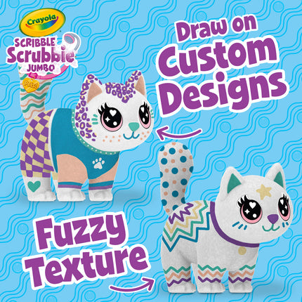 Crayola Scribble Scrubbie - Poseable Jumbo Pet - Jenny