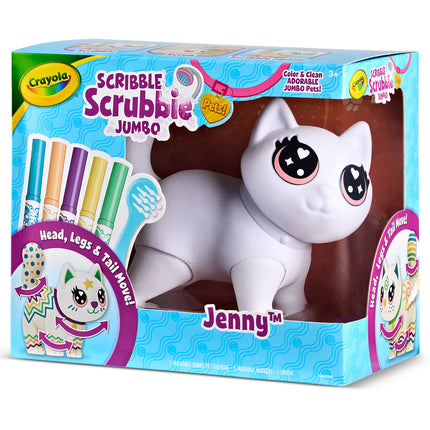 Crayola Scribble Scrubbie - Poseable Jumbo Pet - Jenny
