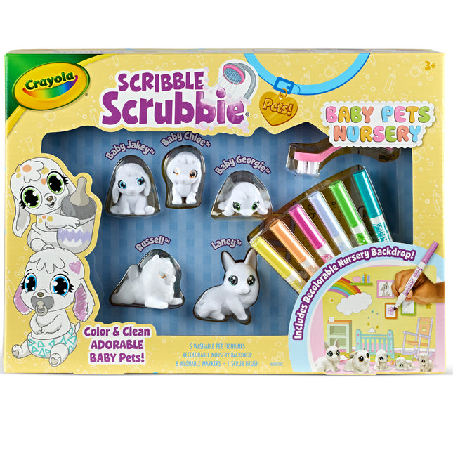 Crayola Scribble Scrubbie - Baby Pets Nursery