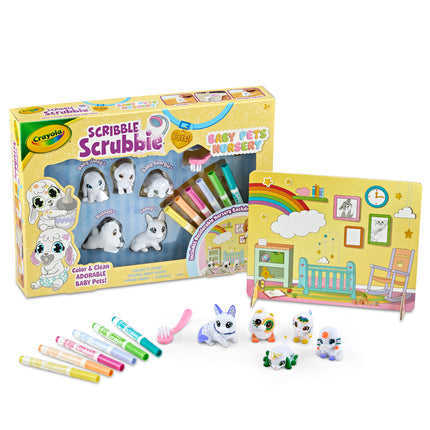 Crayola Scribble Scrubbie - Baby Pets Nursery