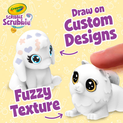 Crayola Scribble Scrubbie - Baby Pets Nursery
