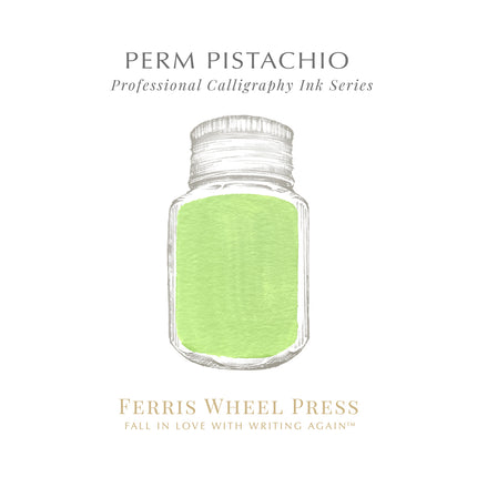 Ferris Wheel Press Calligraphy Ink - Perm Pistachio 28ml