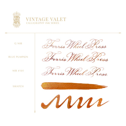 Ferris Wheel Press Calligraphy Ink - Vintage Valet 28ml