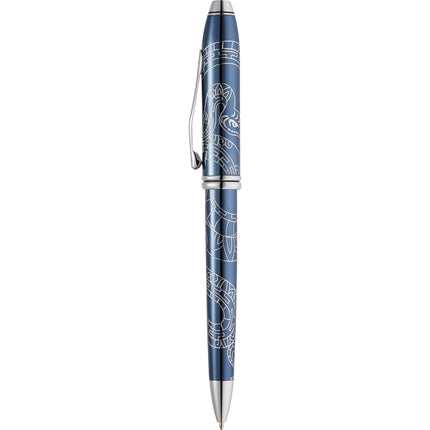 Cross Townsend - Zodiac Year of the Snake - Blue Lacquer - Ballpoint Pen