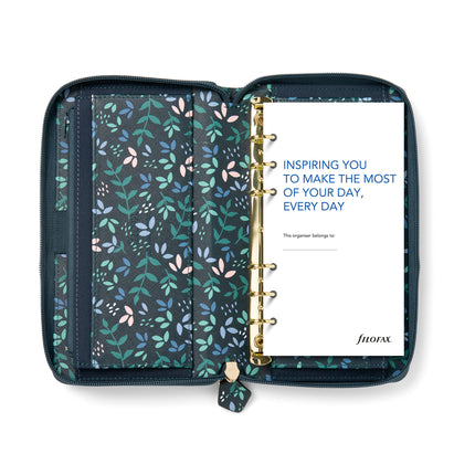 Filofax Organiser - Personal - Compact Zip - Garden